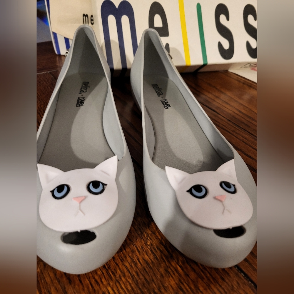 Karl Lagerfeld + Melissa Ultragirl II shoes - Picture 2 of 4